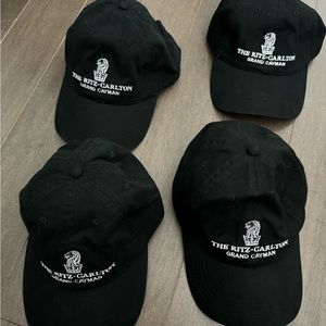 Ritz Carlton Grand Cayman - four baseball hats (3 new)